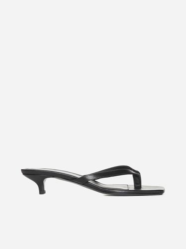 Totême Leather Toe-post Sandals - Totême - Modalova