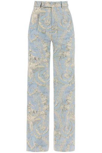 Allover Floral Print Flared Pants - Vivienne Westwood - Modalova