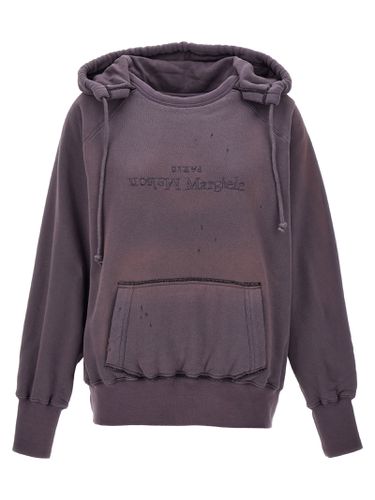 Maison Margiela Logo Reverse Hoodie - Maison Margiela - Modalova