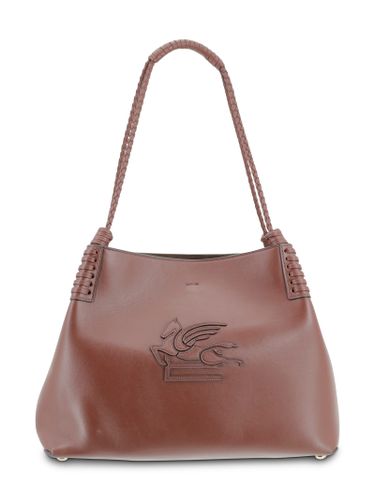 Etro Libra Leather Tote Bag - Etro - Modalova