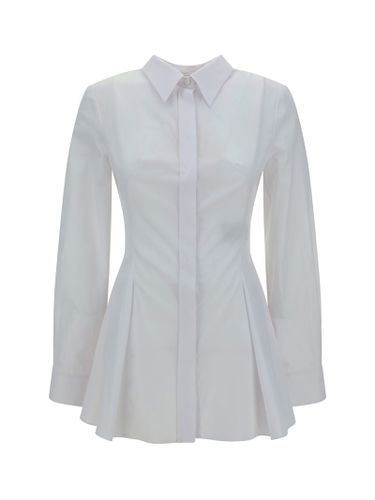 Pleatd Peplum Shirt - Alexander McQueen - Modalova