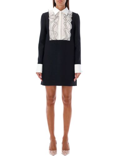 Valentino Crepe Couture Short Dress - Valentino - Modalova