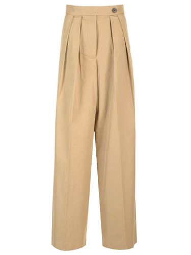 Wide Leg Chino Trousers - Dries Van Noten - Modalova