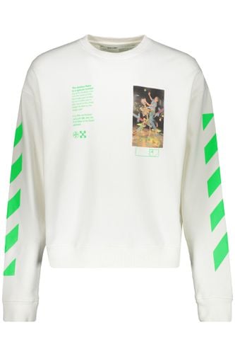 Off-White Printed Cotton Sweatshirt - Off-White - Modalova