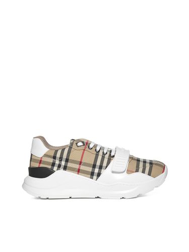 New Regis Check Sneakers - Burberry - Modalova