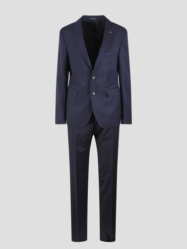 Single-breasted Tailored Suit - Tagliatore - Modalova