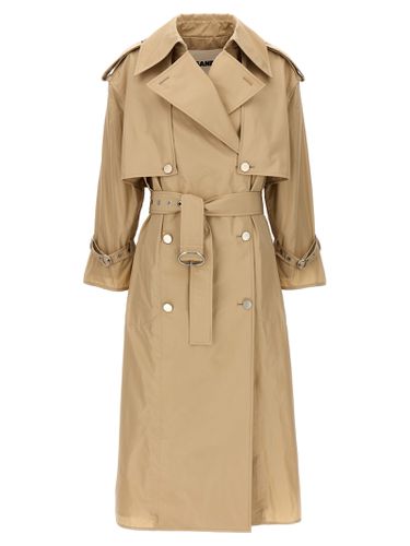 Oversize Double-breasted Trench Coat - Jil Sander - Modalova