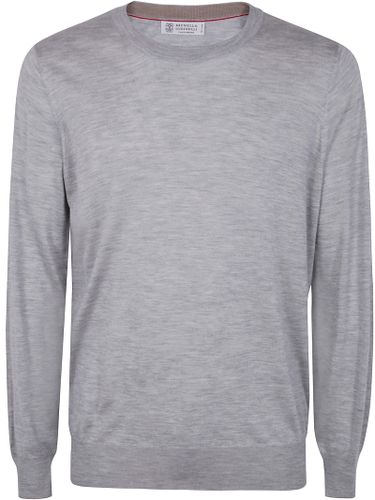 Round Neck Sweater - Brunello Cucinelli - Modalova