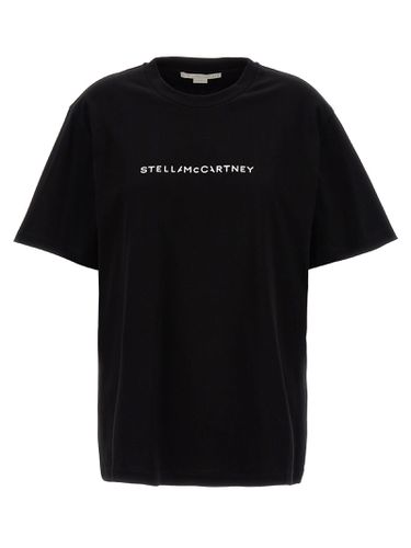 Organic Cotton T-shirt Logo - Stella McCartney - Modalova