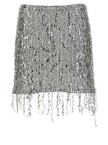 Sequin Tulle Skirt - Elisabetta Franchi - Modalova