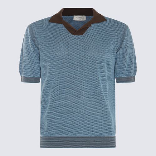 Cotton-silk Blend Polo Shirt - Piacenza Cashmere - Modalova