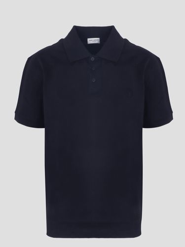 Saint Laurent Cassandre Polo Shirt - Saint Laurent - Modalova