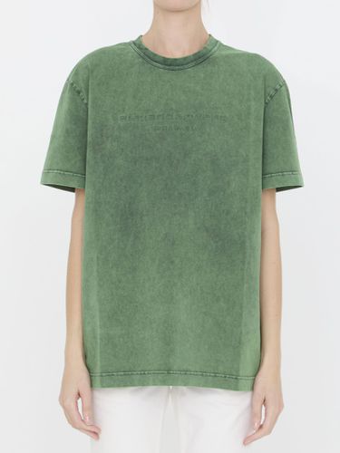 Embossed Logo T-shirt - Alexander Wang - Modalova