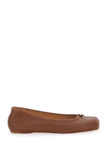 Tabi Ballet Flats With Pre-shaped Toe In Smooth Leather Woman - Maison Margiela - Modalova