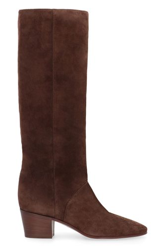 Casadei Nomad Suede Knee High Boots - Casadei - Modalova