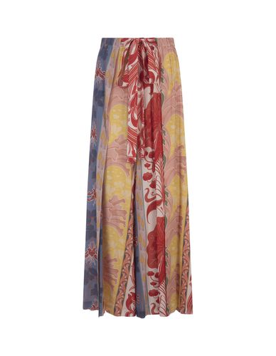 Etro Summer Print Wide Leg Pants - Etro - Modalova