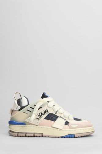 Area Patchwork Sneakers In Beige Leather - Axel Arigato - Modalova