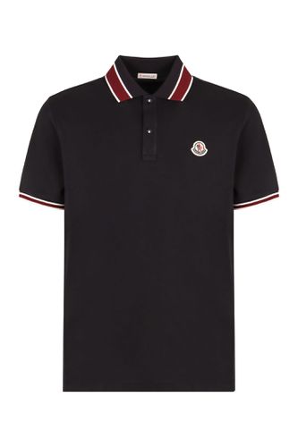 Moncler Cotton-piqué Polo Shirt - Moncler - Modalova