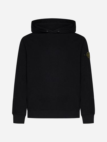 Stone Island Snap Collar Hoodie - Stone Island - Modalova