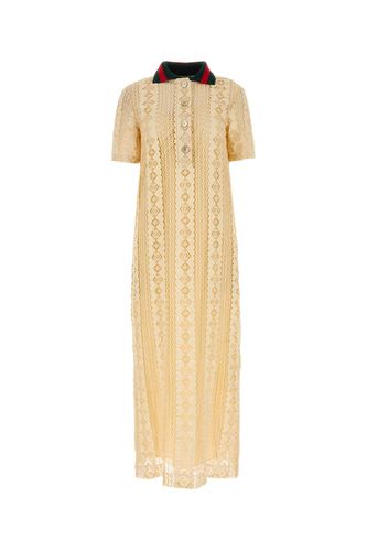 Gucci Cream Lace Dress - Gucci - Modalova