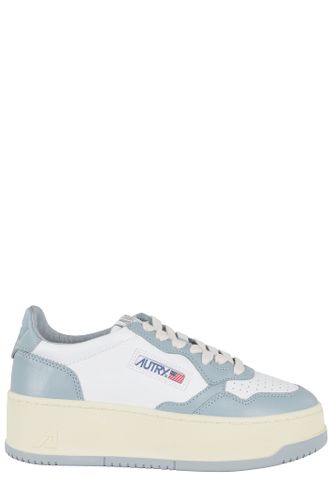 Medalist Platform Sneakers In Leather - Autry - Modalova