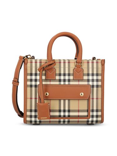 Burberry Mini Freya Tote Bag - Burberry - Modalova