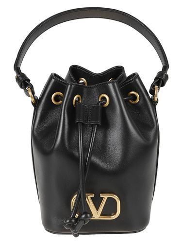 Logo Drawstring Bucket Bag - Valentino Garavani - Modalova