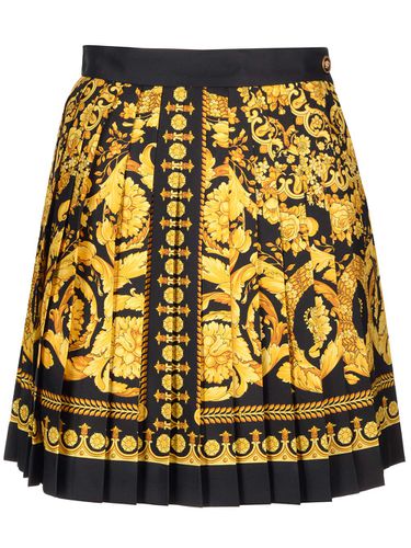 Versace Barocco Print Miniskirt - Versace - Modalova