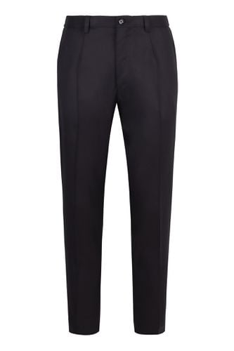 Virgin Wool Tailored Trousers - Dolce & Gabbana - Modalova