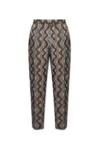 Patterned Pleat-front Trousers - Dries Van Noten - Modalova