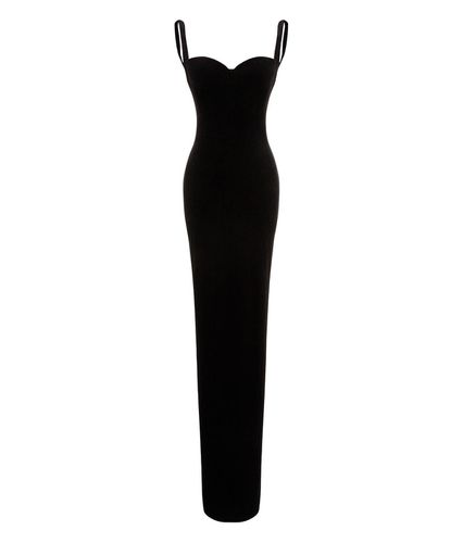 Sleeveless Fitted Velvet Gown - Balenciaga - Modalova