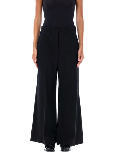 Low Classic Wide Wool Trousers - Low Classic - Modalova