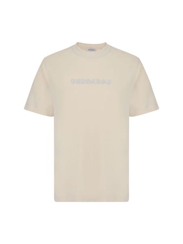 Burberry Sand Cotton T-shirt - Burberry - Modalova