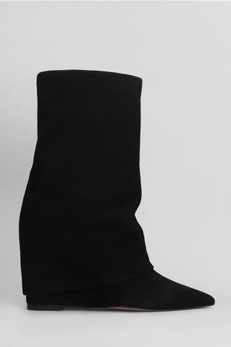 High Heels Ankle Boots In Suede - The Seller - Modalova