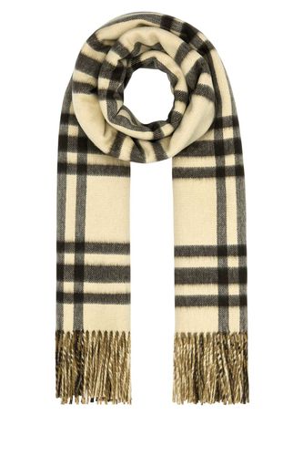 Embroidered Cashmere Reversible Scarf - Burberry - Modalova