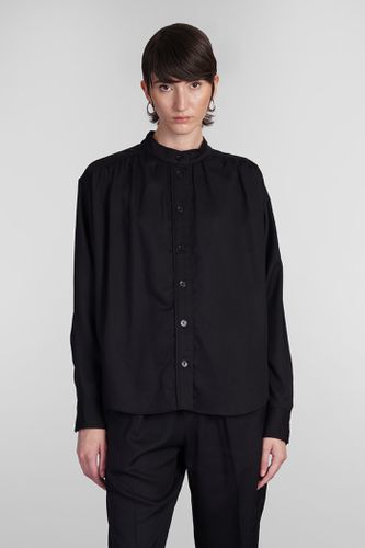 Violeta Shirt In Black Wool And Polyester - Marant Étoile - Modalova