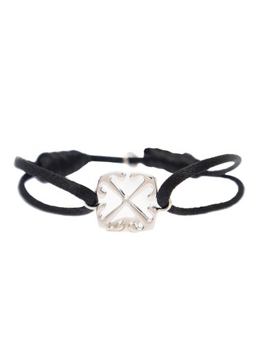 Off-White Arrow Chord Bracelet - Off-White - Modalova