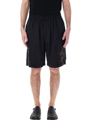 Emporio Armani Embroidered Bermuda - Emporio Armani - Modalova