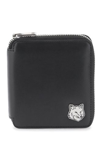 Fox Head Zip-around Wallet Portfolio - Maison Kitsuné - Modalova