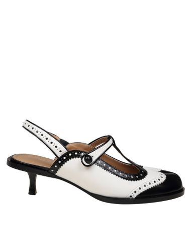 Slingback Bourgeoise In Color / Leather - Maison Margiela - Modalova