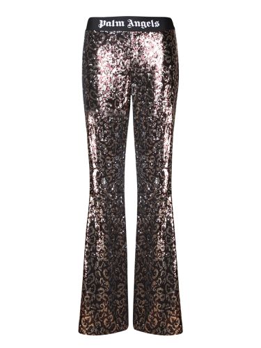 Palm Angels Sequins Flared Trousers - Palm Angels - Modalova