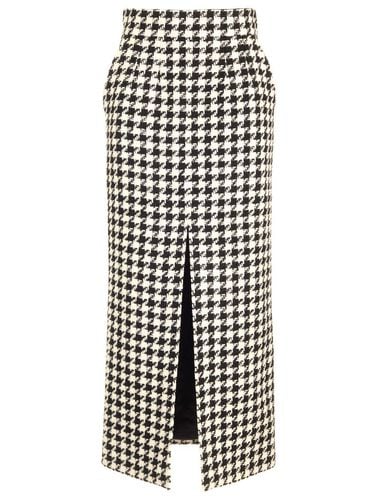 Houndstooth Midi Skirt - Dolce & Gabbana - Modalova