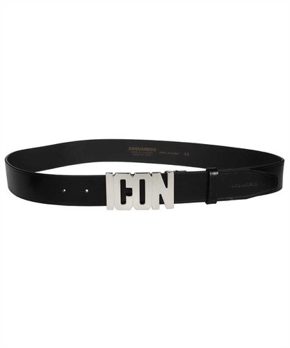 Dsquared2 Icon Leather Belt - Dsquared2 - Modalova