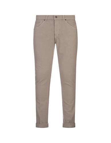 George Skinny Jeans In Beige Stretch Bull - Dondup - Modalova