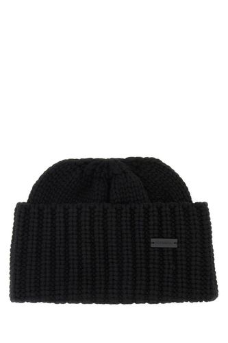 Cashmere Beanie Hat - Saint Laurent - Modalova