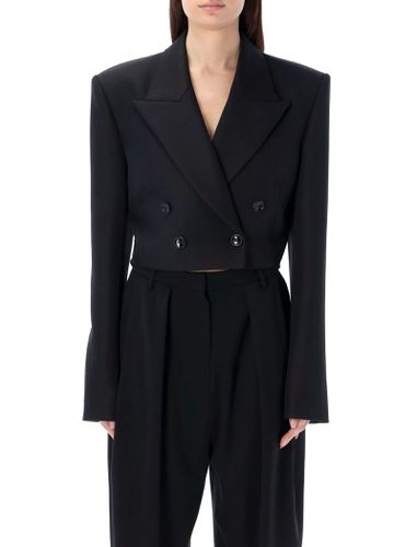 Cropped Double Breasted Blazer - Magda Butrym - Modalova