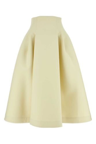 Bottega Veneta Ivory Wool Skirt - Bottega Veneta - Modalova