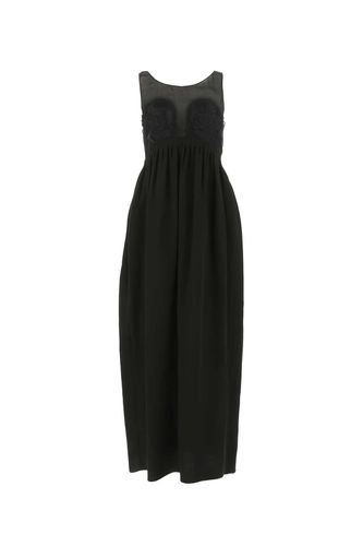 Maison Margiela Black Crepe Dress - Maison Margiela - Modalova