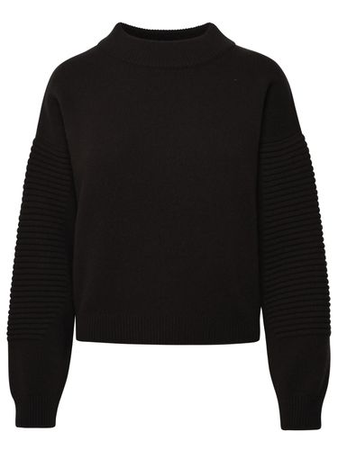 Taupe Cashmere Blend Sweater - Ferrari - Modalova