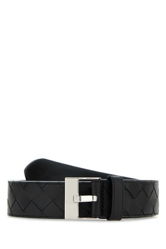 Bottega Veneta Black Leather Belt - Bottega Veneta - Modalova